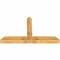 Ekena Millwork Portland Rough Sawn Timber Gable Bracket, Western Red Cedar, 72"W x 42"H x 6"D x 6"F, 14/12 Pitch GBW072X42X0606POR00RWR - alternate 5
